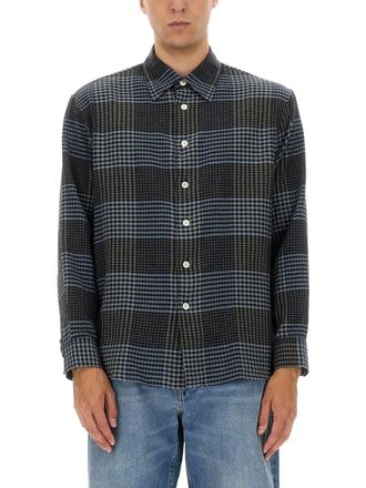 Sunflower Blue Regular Check Shirt