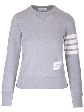 Thom Browne 4 Bar Stripe Crewneck Sweatshirt