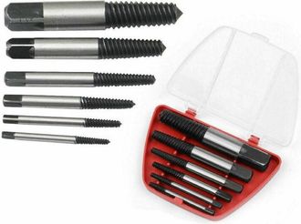 Trade Shop Trade Shop - Set 6 Estrattori Per Viti Bulloni Rovinate Spezzate Prigionieri Viti Spezzati