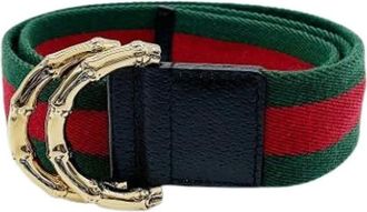 Gucci Pre-owned Canvas Belt - unisex - Gucci Vintage - Vintage Belts - Multicolor - ONE SIZE - Pre-owned
