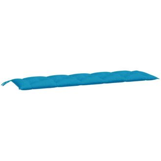 vidaXL vidaXL Cuscino per Panca Azzurro 180x50x7 cm in Tessuto Oxford