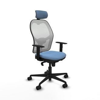 Piqueras y Crespo Silla De Oficina Con Cabecero Piqueras Y Crespo 1d036n2 Azul Cielo