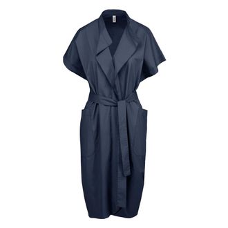 Bomboogie Abito con volant - - Dresses - Donna - Blu - L