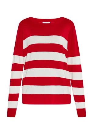 Usha Jumper Dames rood wit