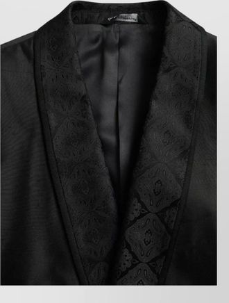 Dolce & Gabbana silk single-breasted dinner jacket