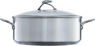 Circulon Stockpot in Stainless Steel Dishwasher Safe Non Stick Cookware - 30 cm