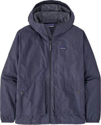 Patagonia Ripstop Gewaxt Katoenen Jas Blauw - Heren - Zomerjassen - Blauw - 2XL - Katoen - Jassen