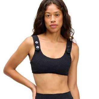 Seea Georgia Bikini Top - Womens in Sunray Black at Nordstrom, Size X-Small
