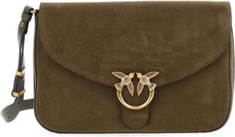 Pinko Love Satchel Classic - Bags - Mujer - Verde - ONE SIZE