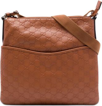 Gucci Pre-owned Gucci ssima Flat Messenger Bag Ladies DPDEB2ZJPTV42PRA