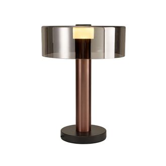Mantra Mantra L&aacute;mpara De Sobremesa Gin 45cm De Alto Gu10 Negro/oro Rosa-negro/oro-negro