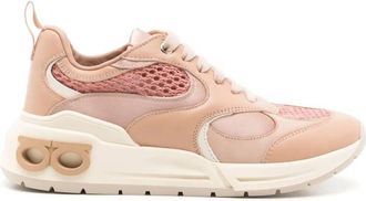 Ferragamo Cosma Gancini Panelled Sneakers, Size 8.5