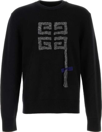 Givenchy Black Wool Sweater