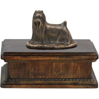 OEM Yorkshire Terrier, York, York, Yorkie - Urna Para Cenizas De Perro, Urna Cl&aacute;sica Con Estatuilla, Urna Elegante Con Perro De Art-dog