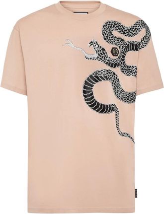 Philipp Plein Heren, Tops, Beige, Maat: 4XL Katoen