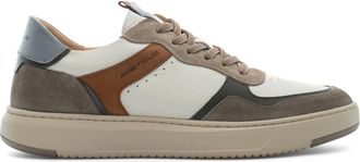 Ambitious Schoenen, Heren, Veelkleurig, 41 EU, Leer, Aktif Panel Low-Top