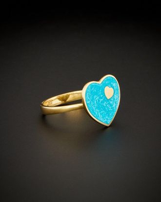 Italian Gold, Inc 18K Italian Gold Heart Ring