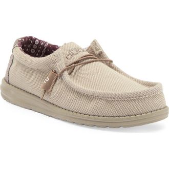 Hey Dude Wally Moc Toe Slip-On Shoe in Beige at Nordstrom Rack, Size 12