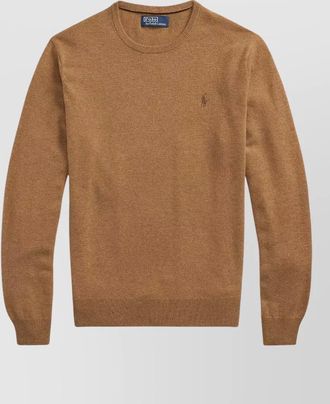 Ralph Lauren crew neck sweater long sleeves ribbed trims