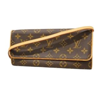 Louis Vuitton Pre-owned Clutches, female, Brown, Size: ONE SIZE Pre-owned Pochette Twin GM