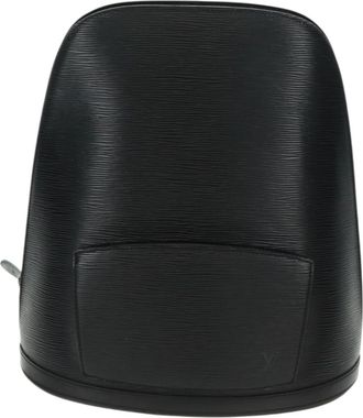 Louis Vuitton Gobelins Backpack Epi Leather Black Leather Backpack Bag (Pre-Owned)