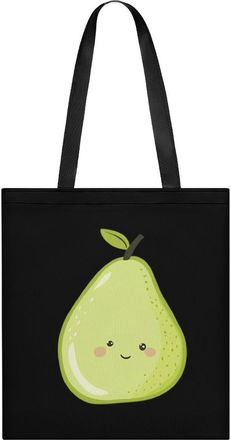 Generic Pear Fruit Womens Tote Casual Shopping Bag Lightweight Shoulder Bags Hobos Handbag for Work Travel Daily 35x40cm