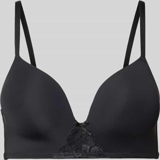 Dorina Soft-BH mit Spitzenbesatz Modell MICHELLE in Black, Größe 75A
