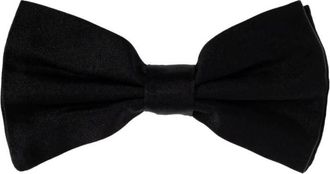 Dolce & Gabbana Black Solid Bow Tie