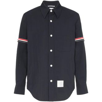 Thom Browne RWB Armband Piqu&eacute; Shirt Jacket