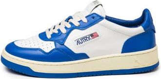 Autry Autry Medalist Leather Low Azure White AULM-WB15