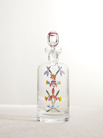 Cabana Bottiglia In Vetro Dipinto - Neutri