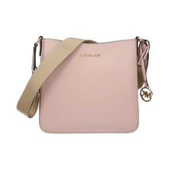 Michael Kors Jet Set Travel East West Crossbody Bag - Dames - Tassen - Roze - Maat: ONE Size Leer