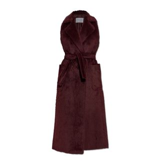Max Mara Faux fur vest Abbozzi - female - Max Mara - Waistcoats - Red - 2XS - Jackets