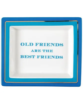 Two's Company Old Friends Tray in Gift Box