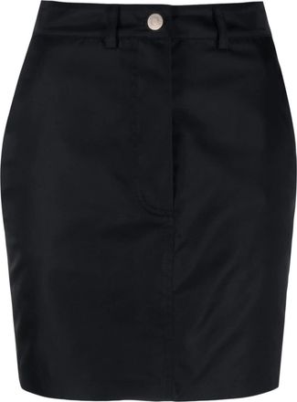 Nanushka high-waist mini skirt - women - ECONYL - S - Black