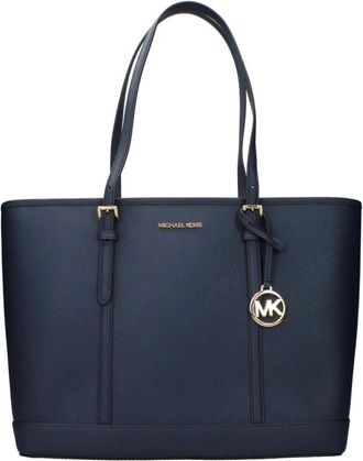 Michael Kors Jet Set East West Tote - - Bags - Donna - Blu - ONE SIZE