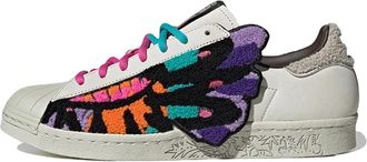adidas originals Superstar 80s x Han Meilin White Black Pink ID4386