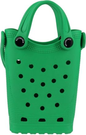 Balenciaga Green Rubber Shoulder Bag (Pre-Owned)