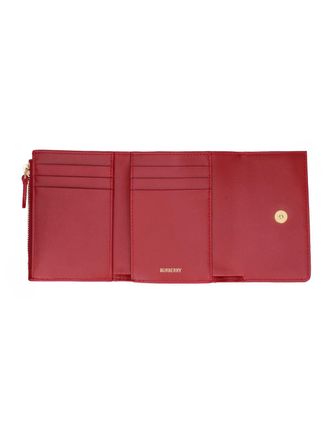 Burberry Womens Wallets Beige Polyurethane