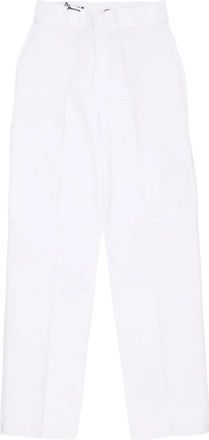 Dickies Witte werkbroek lange broek - Dames - Straight fit broeken - Wit - W26 L32 - Katoen - Broeken