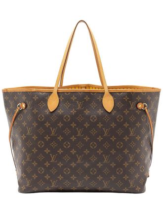 Louis Vuitton Brown Monogram Canvas Neverfull Gm (Authentic Pre-Loved)
