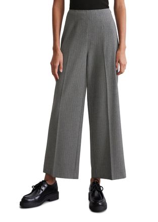Marc O'Polo Culotte MARC OPOLO culotte style, Damen, Gr. 34, N-Gr, bunt (multi), Web, Obermaterial: 62% Polyester, 34% Viskose, 4% Elasthan, unifarben, kn&ouml;chellan