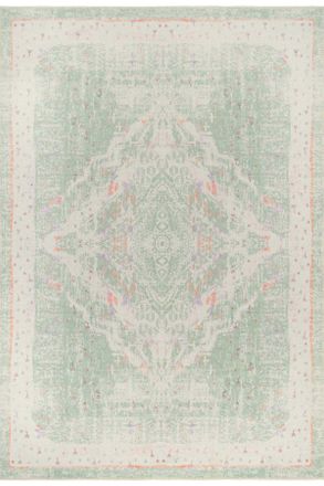 Kukoon Large Area Rugs for Living Room Washable & Non Slip in Pale Green | Size: 200 cm x 290 cm