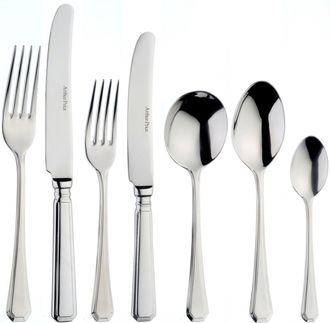 Arthur Price Grecian Stainless Steel 44 Piece 6 Person Canteen Cutlery Set