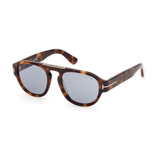 Tom Ford Pablo-02 Zonnebril - Heren - Accessoires - Bruin - Maat: 52 MM
