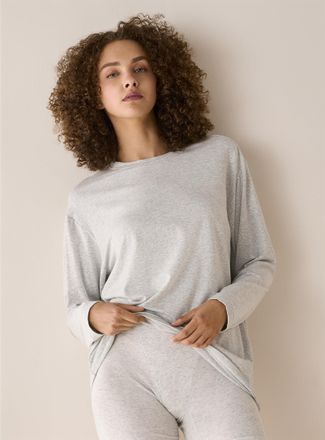 Twik Womens Loose long-sleeve lounge T-shirt