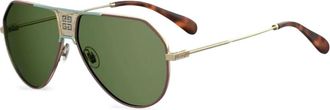 Givenchy pilot-frame sunglasses - Gold