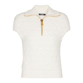 Balmain Mujer, Jerseys, Beige, Talla: S