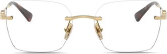 Vogue Eyewear Bril met vierkant montuur - Goud