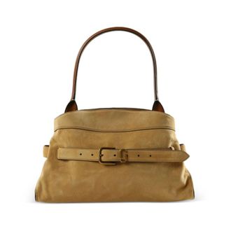 Marc Jacobs Suede Dakota Satchel - female - Marc Jacobs - Shoulder Bags - Brown - ONE SIZE - Bags